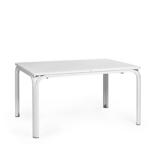 Tavolo Alloro Nardi 140 Extensible Bianco