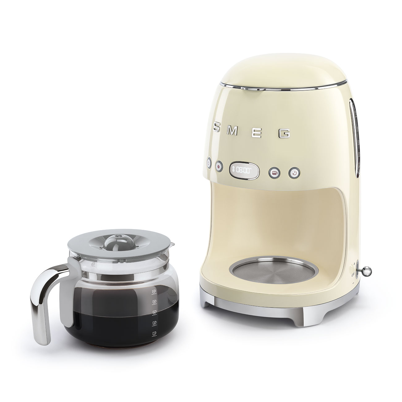 Macchina da Caffè Filtro Smeg 50's Style DCF02CREU - immagine 3