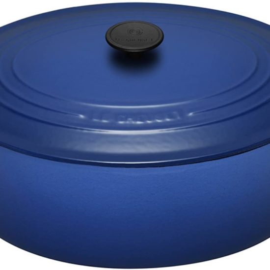 Cocotte ovale 29cm in ghisa vetrificata Le Creuset Cobalto