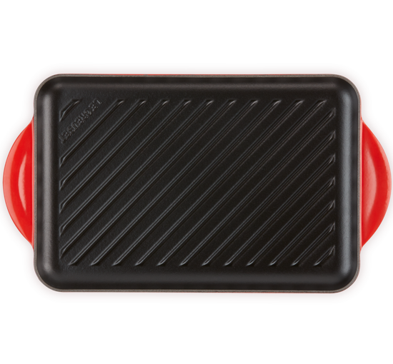 Grill in ghisa vetrificata 32cm Ciliegia Le Creuset