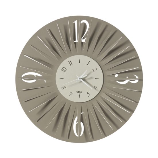 Orologio Arti & Mestieri da parete Sirio Avorio e Sabbia