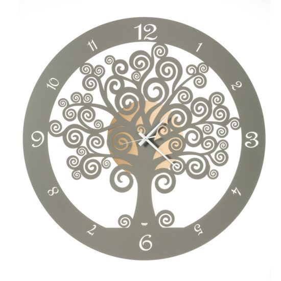 Orologio Arti & Mestieri da parete Big Albero della vita Oro e fango