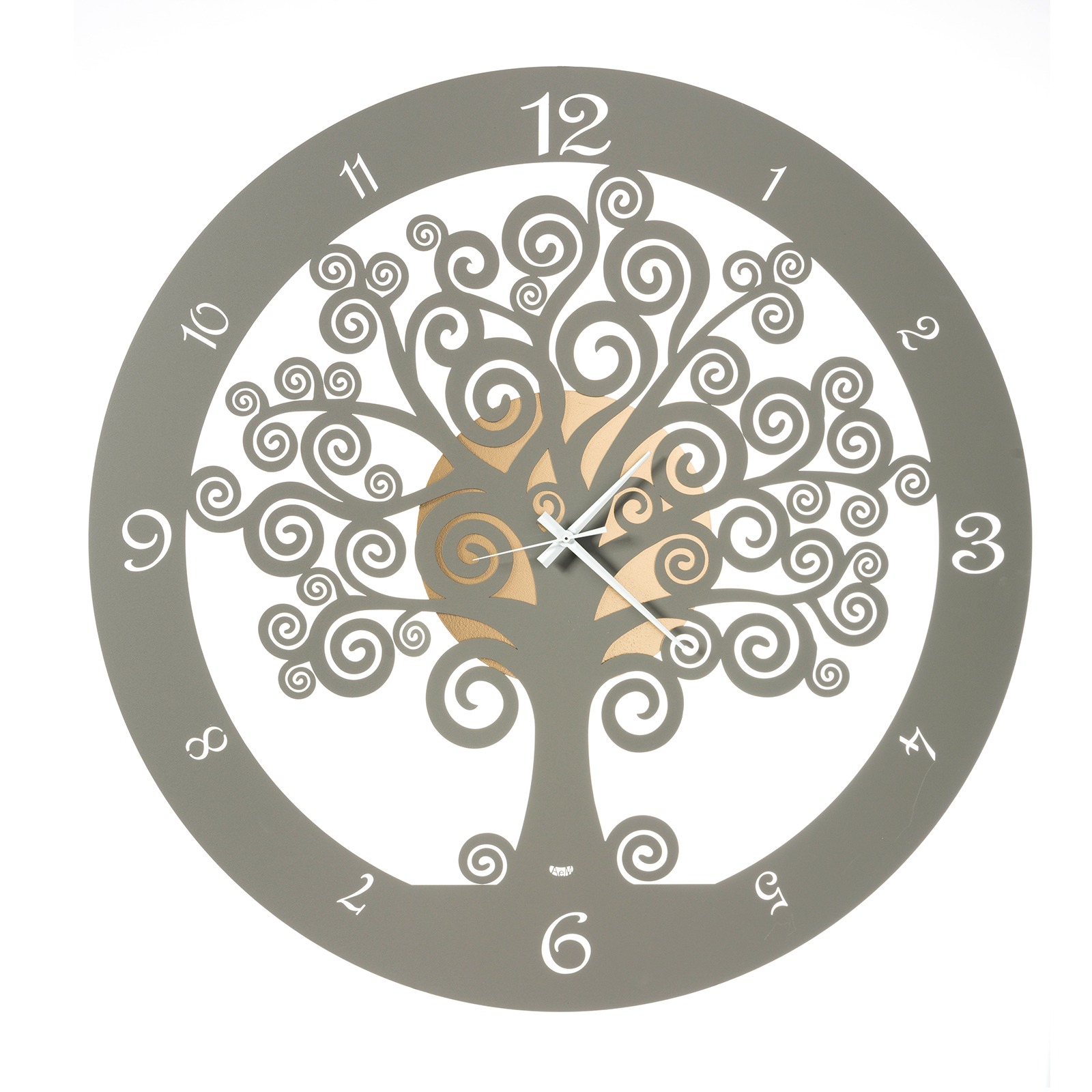 Orologio Arti & Mestieri da parete Big Albero della vita Oro e fango