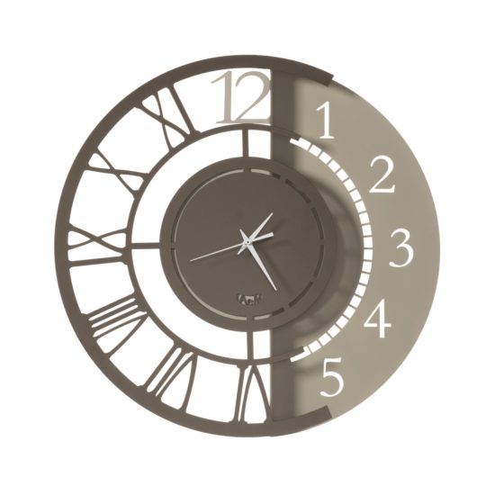 Orologio Arti & Mestieri da parete Full Metal Jack piccolo Sabbia e Bronzo