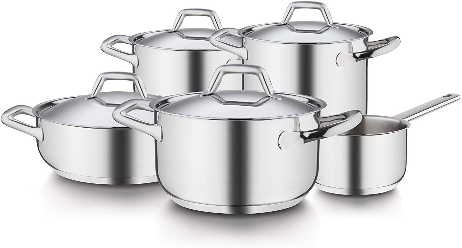 Batteria ChefLine 9 pezzi Barazzoni