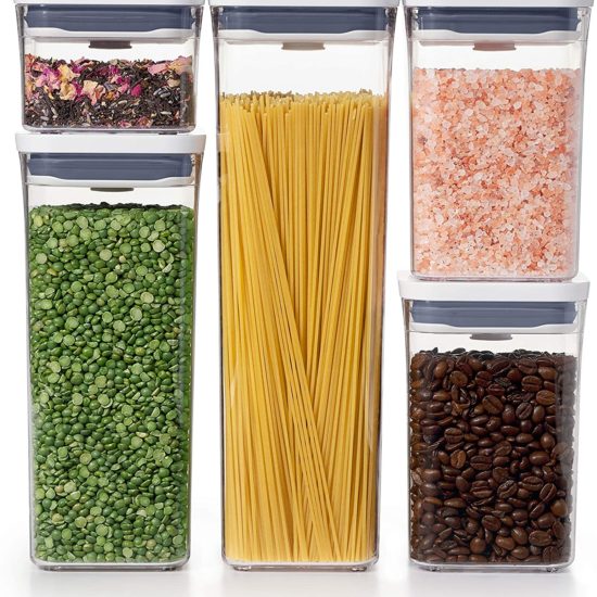 OXO Good Grips-Set di 5 contenitori Pop