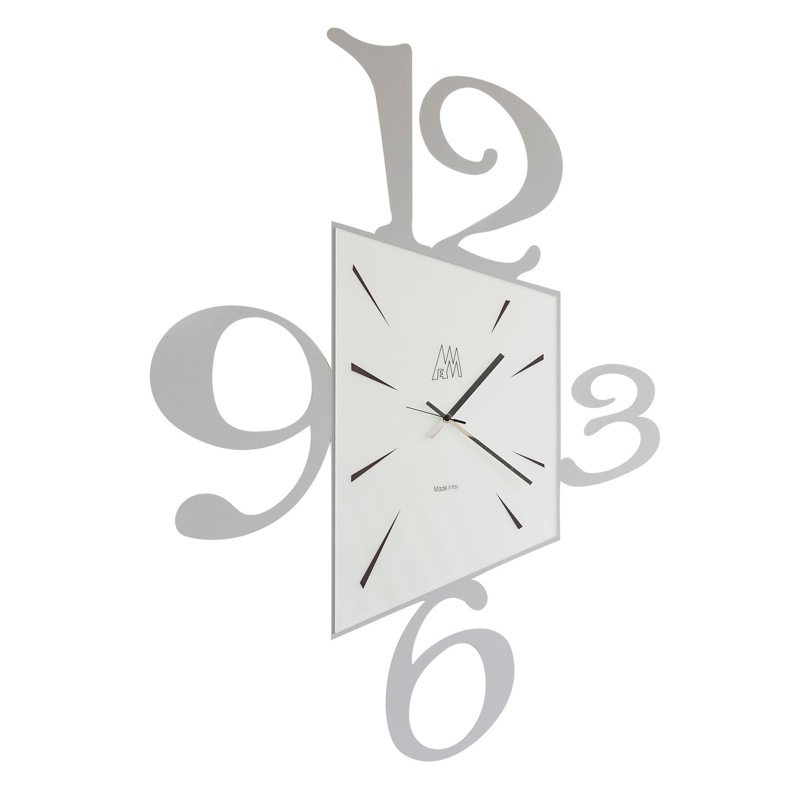 Orologio Arti & Mestieri da parete Big Prospettiva alluminio