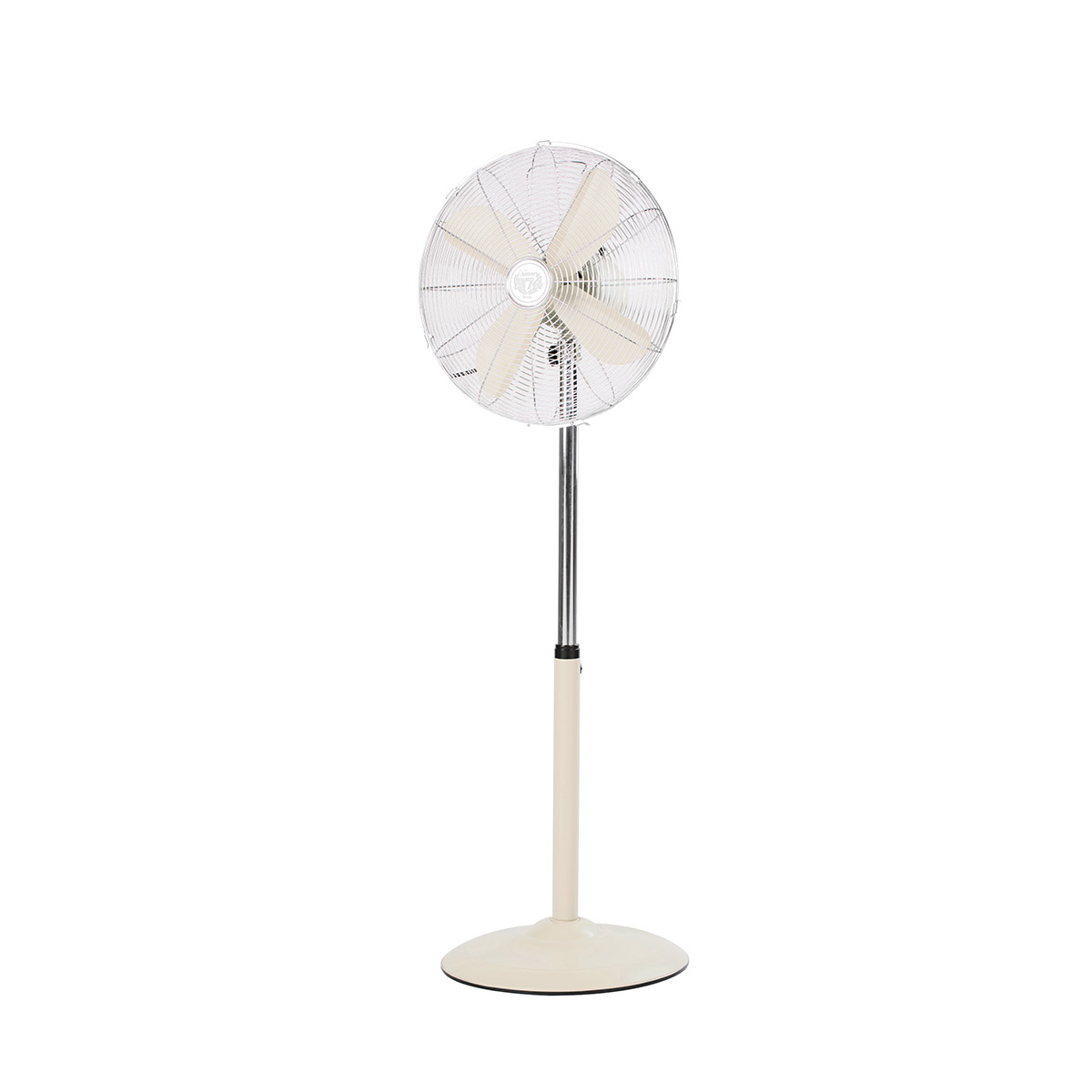 Ventilatore Piantana 40 cm in metallo, Vintage Avorio - immagine 5