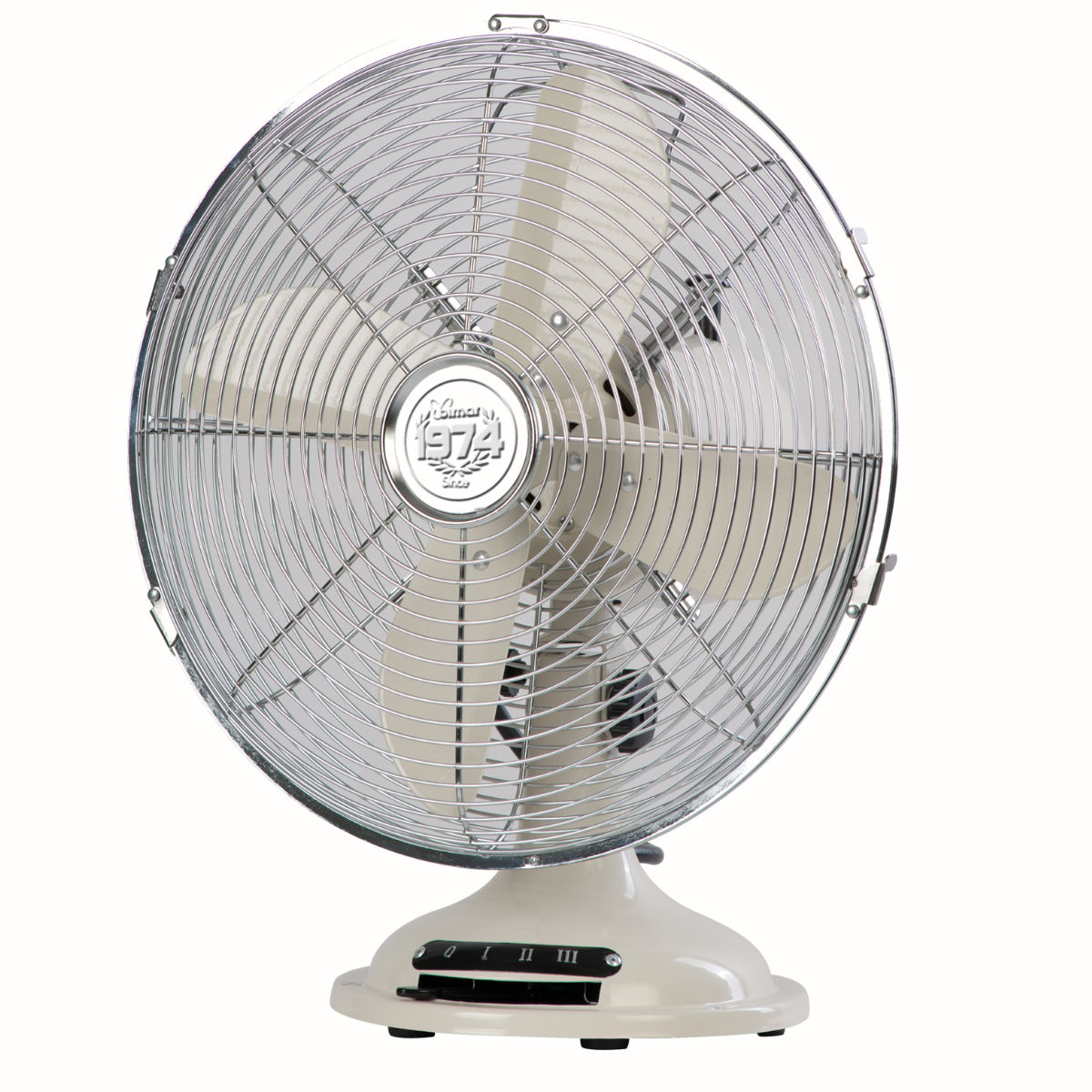 Ventilatore da tavolo 30 cm Vintage Avorio