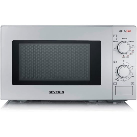 SEVERIN FORNO A MICROONDE 20 LT 2 IN 1 CON FUNZIONE GRILL